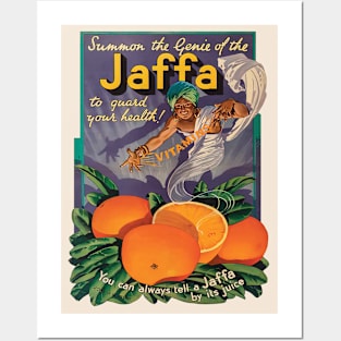 Israel, Poster. The Genie of the Jaffa Posters and Art